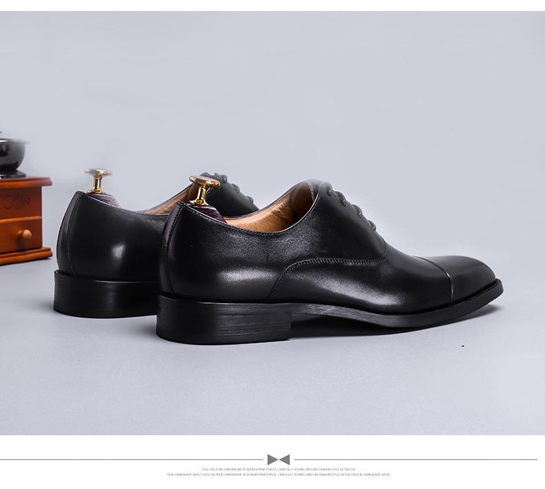 [Velký výprodej] Formální boty Oxford z pravé kůže - Pánské z hovězí kůže pro čtyři roční období