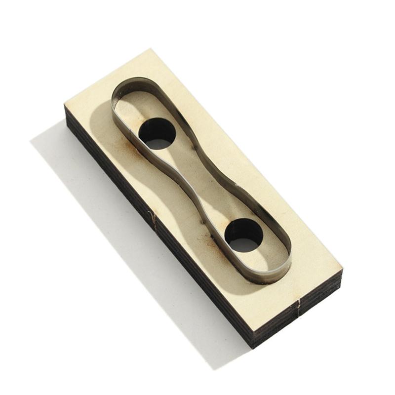 Japan Steel Blade Leather Knife Mold Multifunctional Wallets Hollow Punch Knife Mould Template Leather Tool Cutting Dies