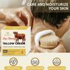Tallow Cream Soap-Deep Cleansing Facial & Body Moisturizing Soap,Nourish Dry Skin, Lock in Hydration-Suitable for all Skin Types,100g