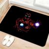1pc, Floor Mat, Designed with Superhero & Classic  Heroes Theme, Multiple Sizes, Suitable for Living Room, Bathroom, Kitchen,
