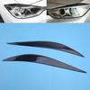 2Pcs Carbon Fiber Headlight Eyebrows Eye Lid Cover Trims Moulding Car Fit for BMW 4 Series F32 F33 F36 M3 F80 M4