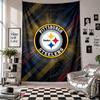 Pittsburgh Steelers Wall Tapestry Home Decor Wall Hanging Cloth for Bedroom Living Room Background
