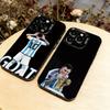 Coque de téléphone F-Football Lionel Messi-10 Pour iPhone 17,16,15,14,13,12,11 Plus,Pro Max,XS,Intérieur Plaqué Argent Coloré