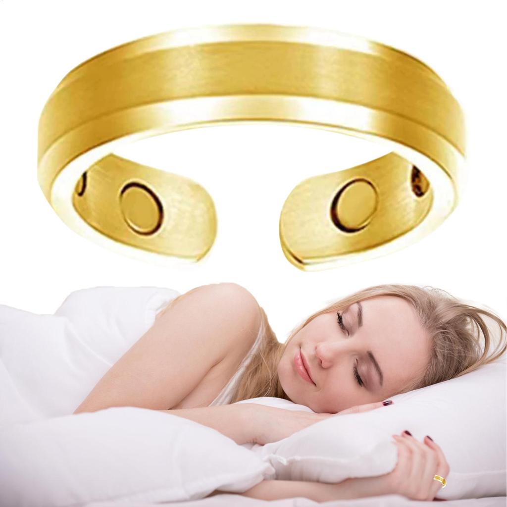 Woman Fashion Slimming Healthcare Fat Burning Weight Loss Ring New Resizeable Magnetic Ring For Men Women Gift Opening Design