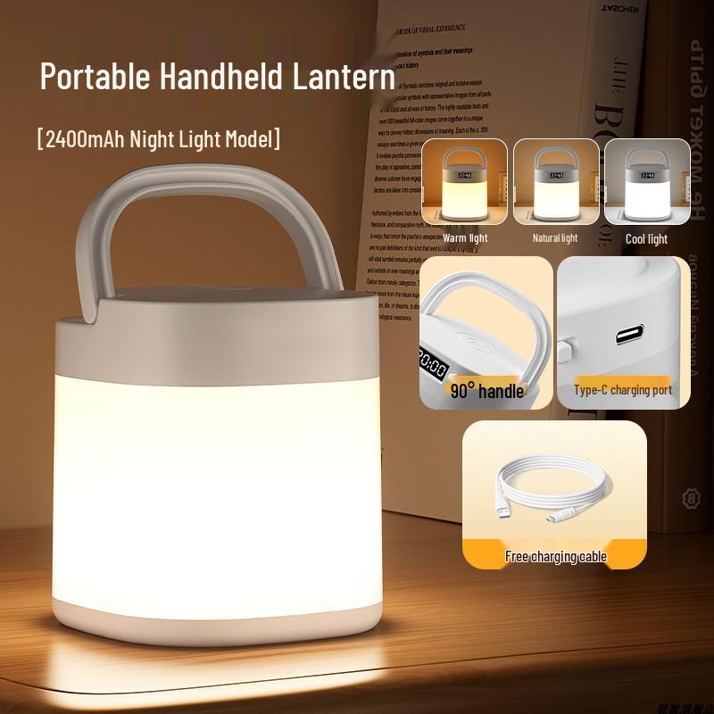 Rechargeable Super Bright Camping Light: Long Battery Life for Home, Outdoor, Emergency, and Tent Hanging Lighting.