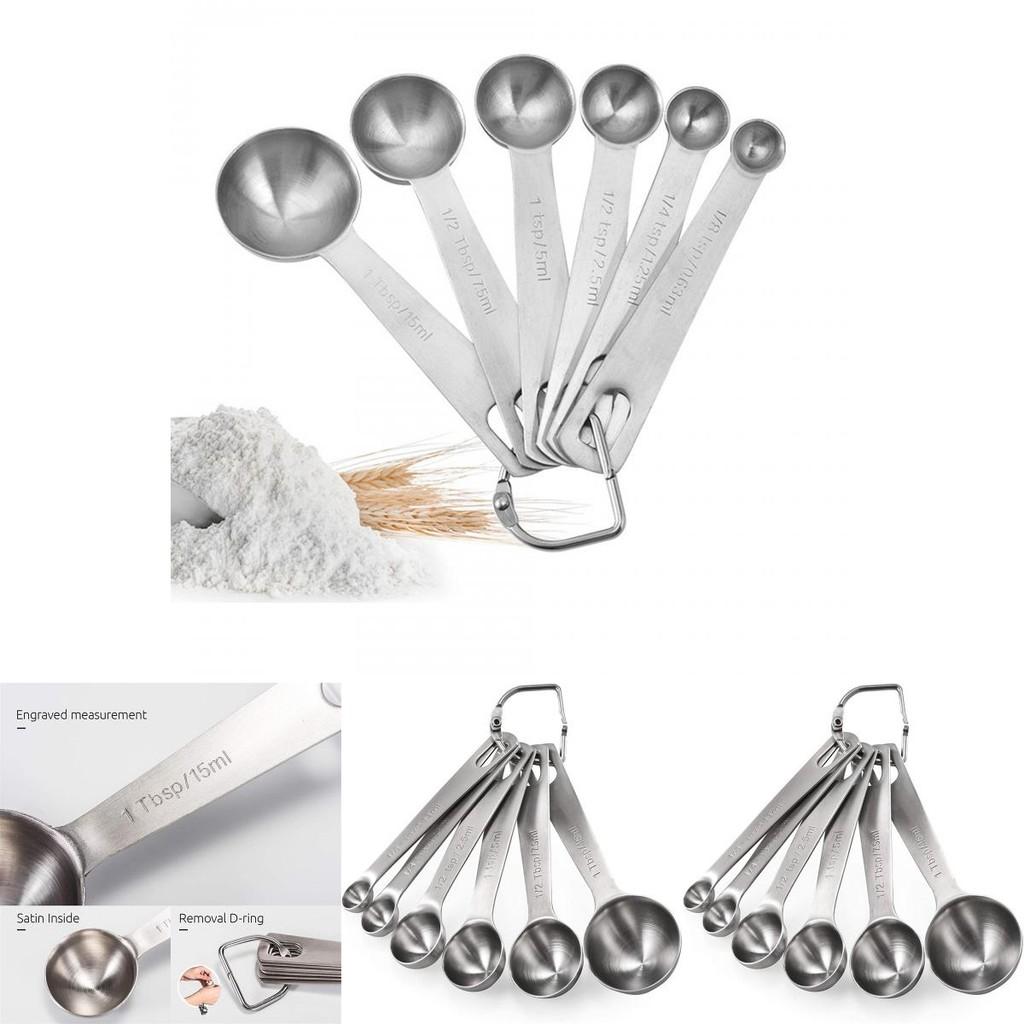 High Quality Stainless Steel Measuring Spoons With Gradation Ideal For Baking And Cooking