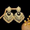 Retro Ethnic Style Rice Beads Tassel Bohemian Simple Women Earrings