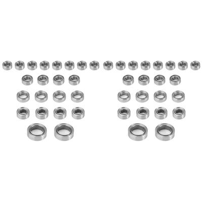 22 Pcs Steel Sealed Bearing Kit for TRX4-M Bronco Defender 1/18 RC Crawler