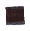 Winter Knitted Fleece-Lined Hat & Scarf Set for Men, Women & Kids - Thick Wool Parent-Child Cap