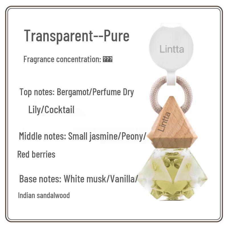 Long-lasting Car Pendant Air Freshener - Premium Fragrance Essential Oil for Interiors