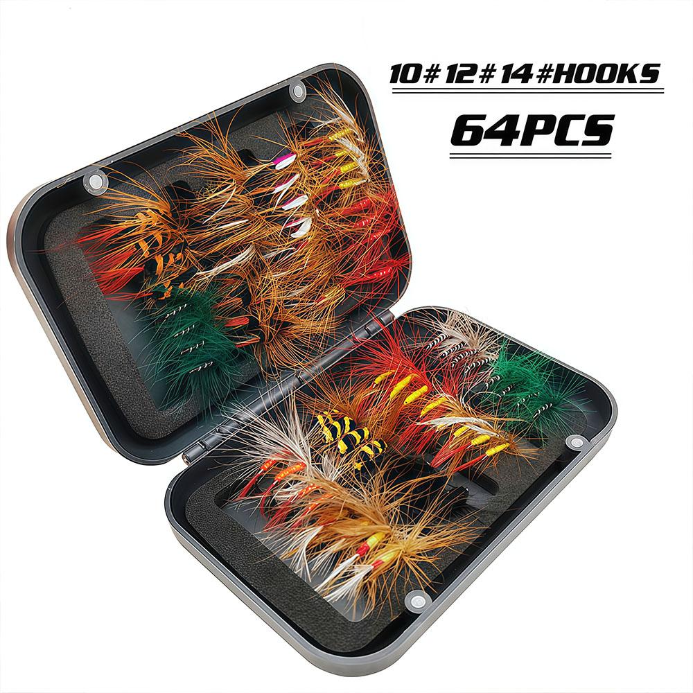 SantaKing Fly Fishing Lure Flies with Sharp Hooks Flies Lifelike Design for Fly Bass Trout Pike Freshwater Fishing