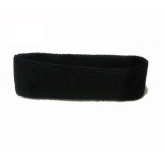 Outdoor Sport Sweatband Headband Yoga Gym Unisex Stretch Solid Color Hair Band
