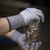 Level 5 PU Cut-Resistant Gloves, Steel Wire Anti-Cutting Anti-Puncture Non-Slip Wear-Resistant, for Woodworking