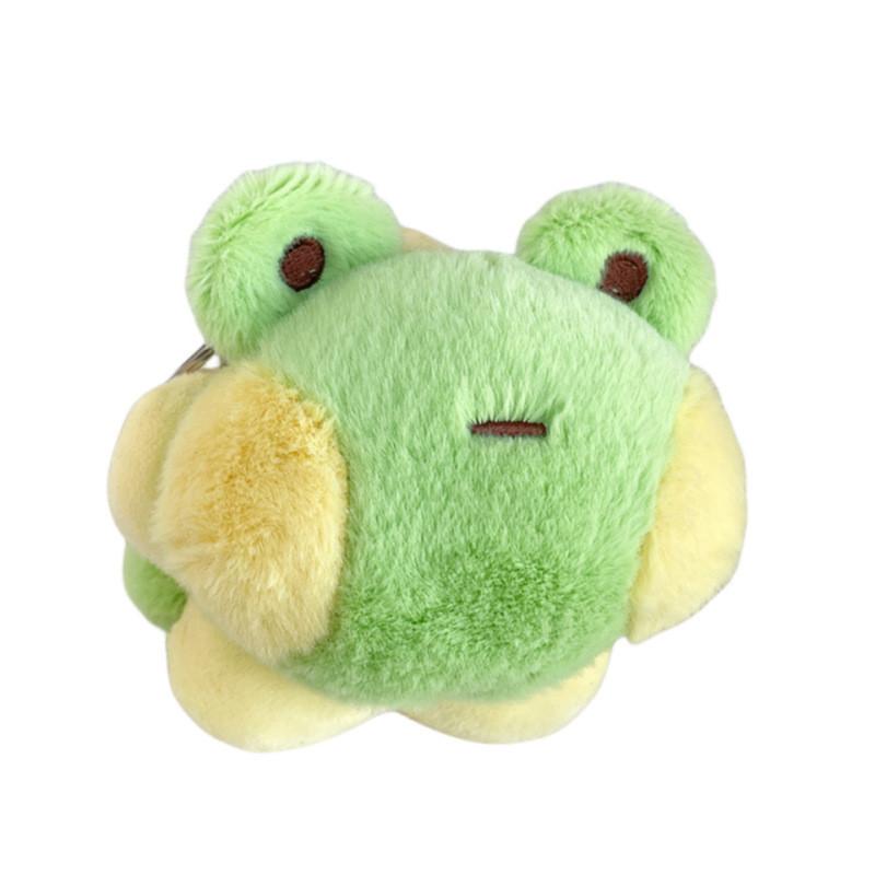 Adorable Creative Wreath Plush Animal Keychain Cute Bear Rabbit Child Backpack Decoration Gift