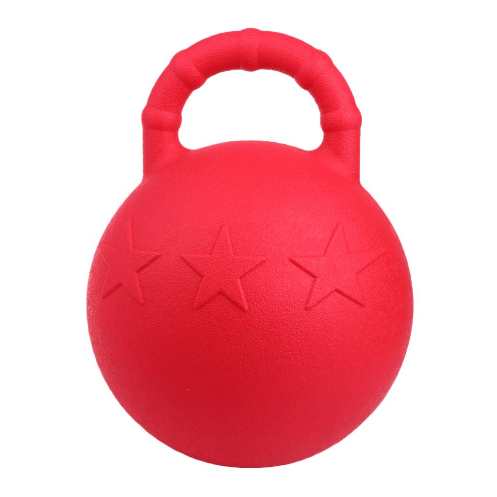 Rubber Equine Chew Jolly Ball 25cm Horse Pony Dogs Soccer Ball Play Toy