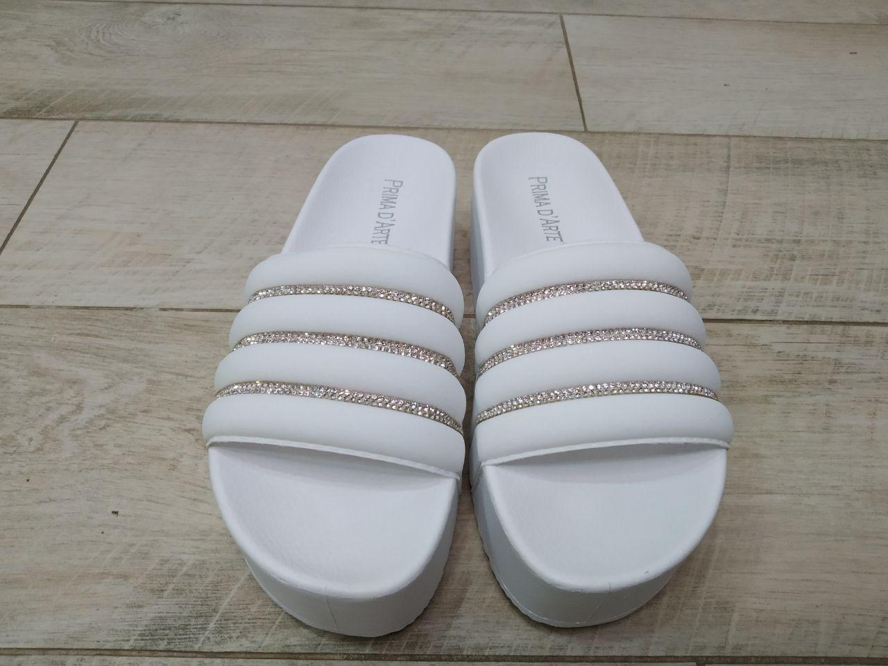 

Шльопанці бузкові Prima d Arte WS11 36 Текстиль 36 білий