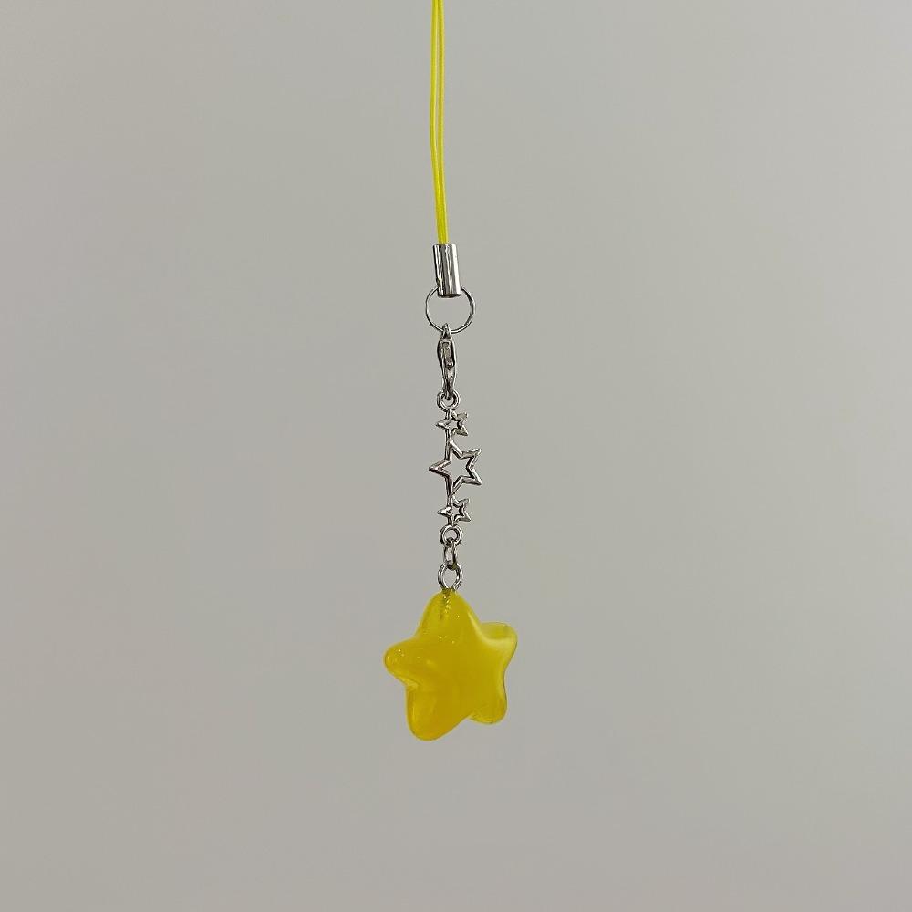 Pendant Star Phone Strap Star Mobile Phone Chain Phone Hanging Rope  Telephone Jewelry