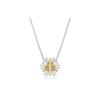 Idyllia Blume Anhänger Halskette Damen Silber 5679939
