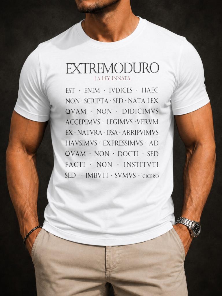 La Ultimata Pseudo Latin Text Block With Elegant Distressed Typography And Casual Graphic Style Unisex All TShirt