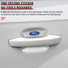 4Pcs Carbon Fiber Car Door Handle Protection Emblem Sticker For Ford Focus Mondeo MK1 MK2 MK4 MK3 Fiesta ST Line Kugo Transit Escape Fusion Explorer