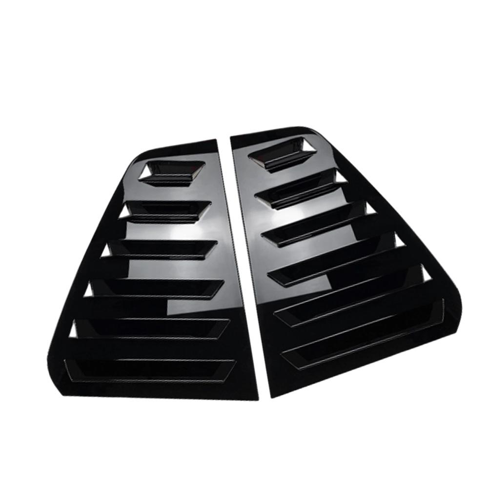 Pair Rear Side Window Trim Spoiler for Volkswagen VW Golf 6 MK6 2008-2012 Window Shutter Cover Louver Air Vents