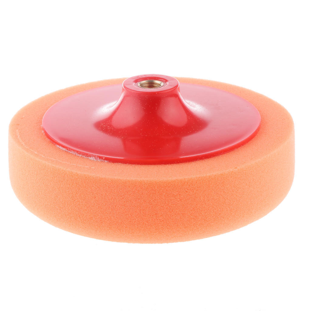 2pcs 7" inch Sponge Polishing Buffing Pad Washer Kit Set For Car