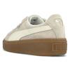 Puma Wildleder Plateau Bubble Low-Top Sneaker Damen Sneaker Beige 366439-02