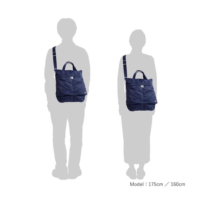 [Porter] Frame 2-Way Helmet Bag Black Free Size