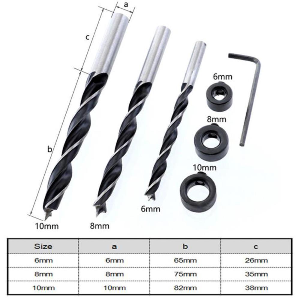 

Деревообработка 6/8/10 мм Вертикальный кондуктор для карманных отверстий Самоцентрирующийся дюбельный сверлильный кондуктор Штифтовое приспособление Скользящий направляющий для сверления Пуансон для сверления Набор