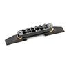 Guitar Roller Saddle Bridge Replacement Part with Rosewood Base
