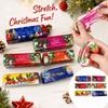 Giocattolo di Natale a Lenta Risalita, Estensibile e Modellabile, Regalo Antistress per Adulti e Bambini