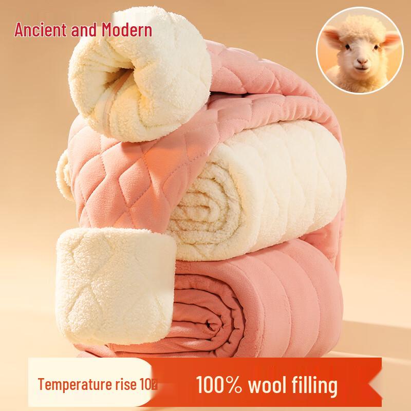 

GUJIN Женские очень толстые термобрюки со 100% шерстяным наполнителем XL (100-125 lbs)