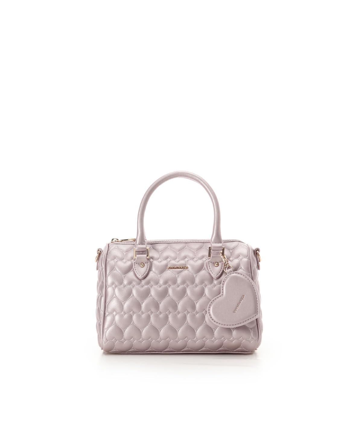 Samantha Vega Сумка-бостон Магазин Select Stores Стеганая мини-сумка-бостон Eternal Heart для женщин Только онлайн 17900₽