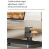 Height-adjustable Side Table Organizer Can Be Mounted Under Desk Space-saving Desktop Storage Bracket Rotates For Home Office