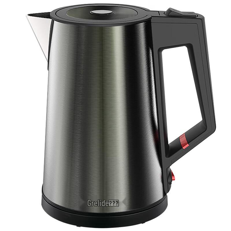 Grelide 316L Stainless Steel 1.7L Electric Kettle CN plug (adapter included)