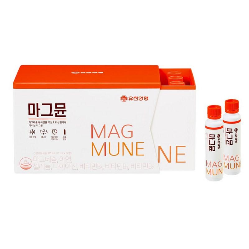 

Yuhan Corporation Magnmune Drinkable Magnesium Comprehensive Nutrient 15p, 375ml, 1 unit