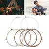6Pcs/pack Folk Guitar String, Steel Core Guitar Strings Set Practice Replacement