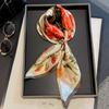 Sciarpa alla Moda 100% Seta Naturale Sciarpe e Coprispalle da Donna Foulard Sciarpe Pashmina Sciarpa Femminile Hijab Bandana