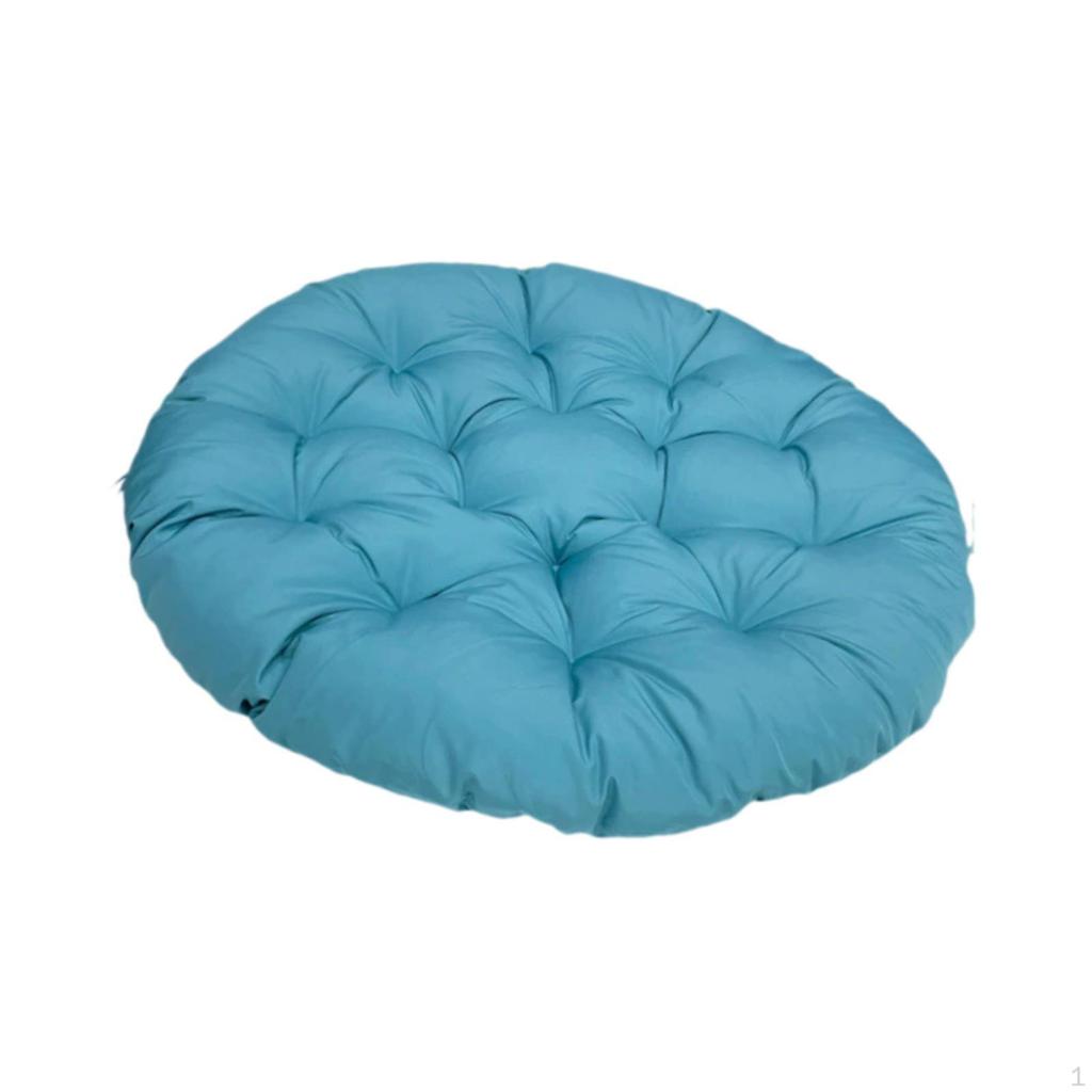Hanging Basket Egg Chair Cushion Padded Seat Patio Pad Soft Thick Round 19.7inch