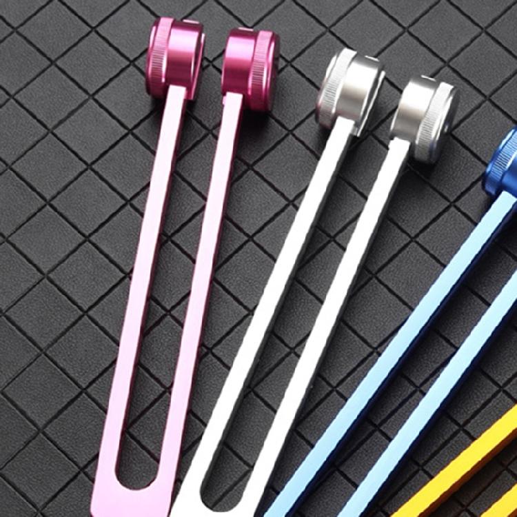 Verbesserte Stimmgabel Klangheilung Chakra Stimmgabel für m. Holzhammer Reparatur