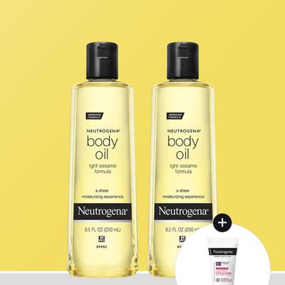 Neutrogena Body Oil 250mlx2