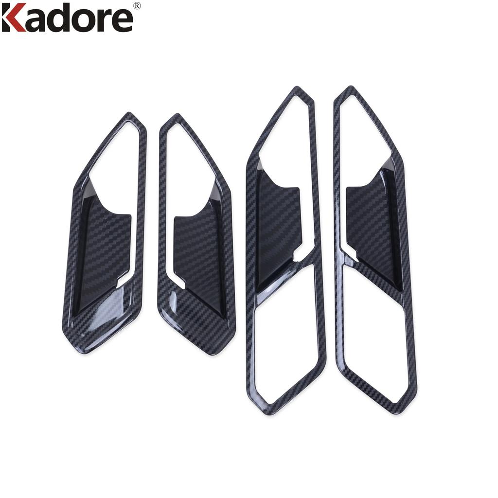 Car Inner Door Handle Bowl Cover Trim For Volkswagen VW Tiguan 2017 2018      Matte Interior Accessories