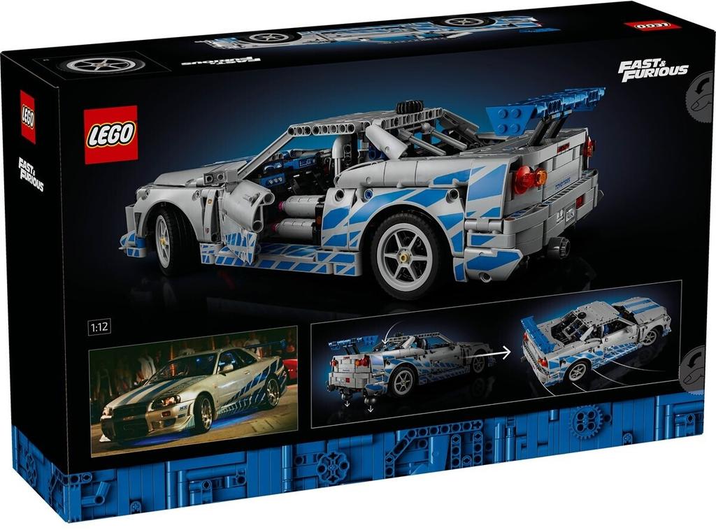 LEGO Technic Constructor – Auto 2 Fast 2 Furious Nissan Skyline GT – R (R34) (42210)