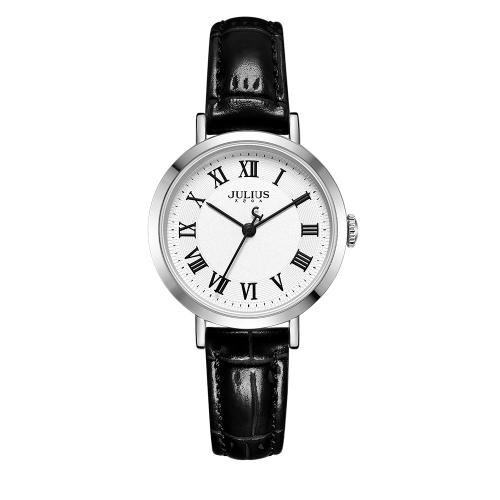 [JULIUS] JULIUS Round Slim Women s Fashion Watch JAT-009 JAT-009 A