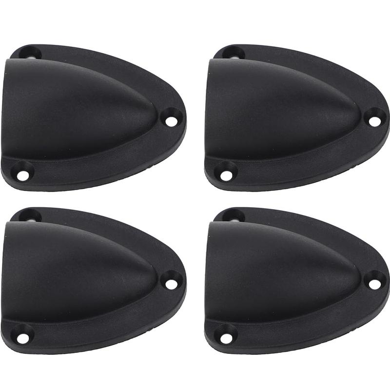 4Pcs Nylon Cable Vent Cover for Boats/Yachts/Kayaks | Weather - Proof Wire Guard with Mounting Screws