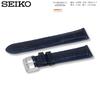 [Seiko] Watch Band, 20mm, Crocodile-Embossed Cowhide Leather Strap, Men's, Navy, RS06P20NY, with Care Instructions and Cleaning Cloth