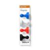 Magnets - Grip - 4 Magnetic Pieces - Powerful and Multifunctional - 3.5×15.5×2.2 Cm