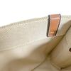 Chloe Shiny calfskin Woody Handbag linen beige Women Used
