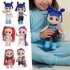 Movable K-pop Demon Hunters Anime Figures - Rumi, Mira, Zoey Dolls with 5D Eyes - Perfect Gift for Fans