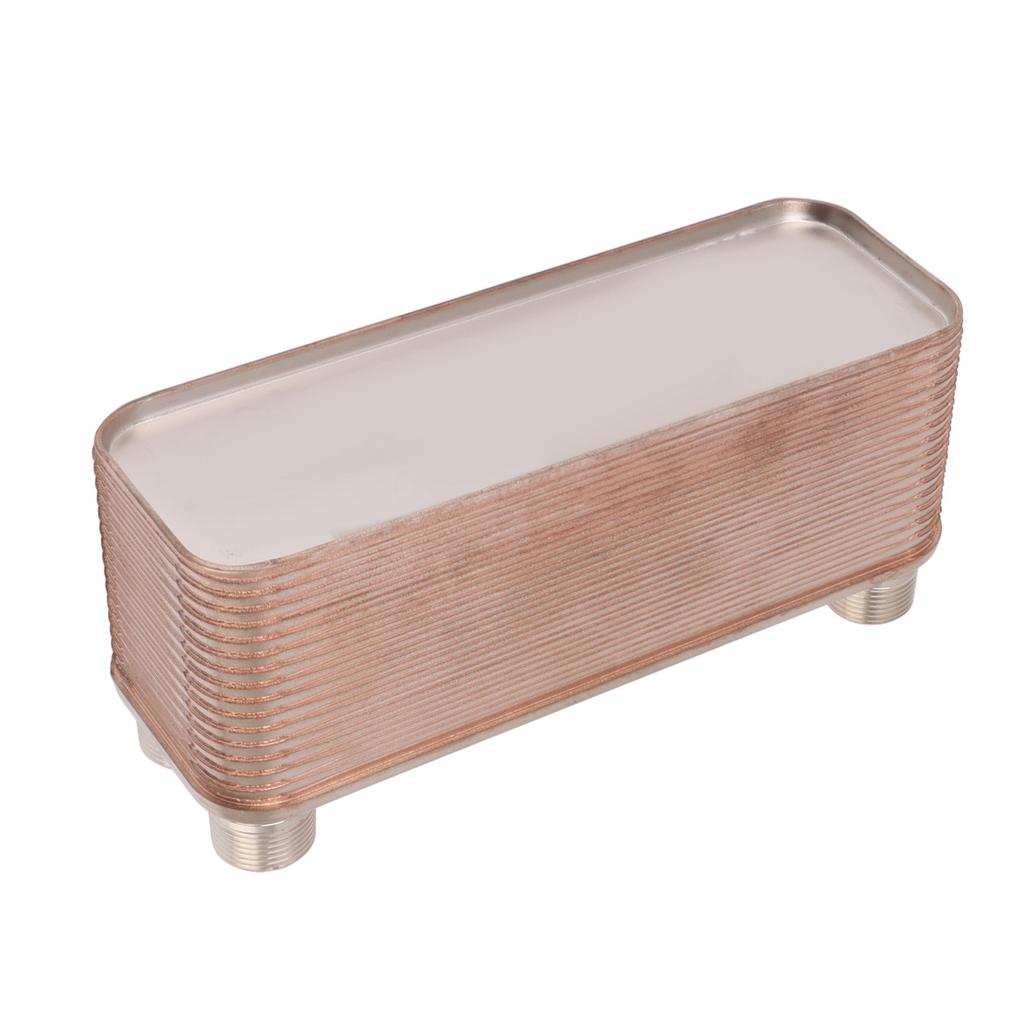 Plattenkühler Edelstahl Gelöteter Plattenwärmetauscher Würzekühler für Bierwürze Wasser